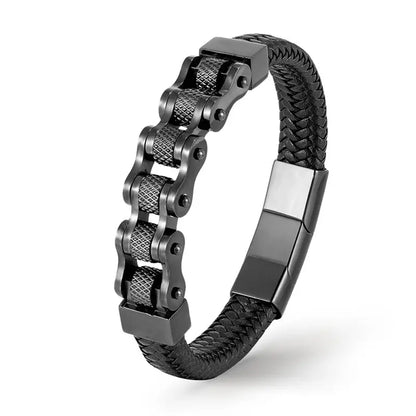 BLACK CHAIN - 19 cm - Armband