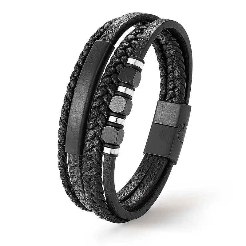 BLACK ECLIPSE - 19 cm - Armband