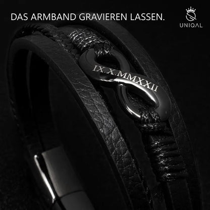 BLACK NICE - Lederarmband