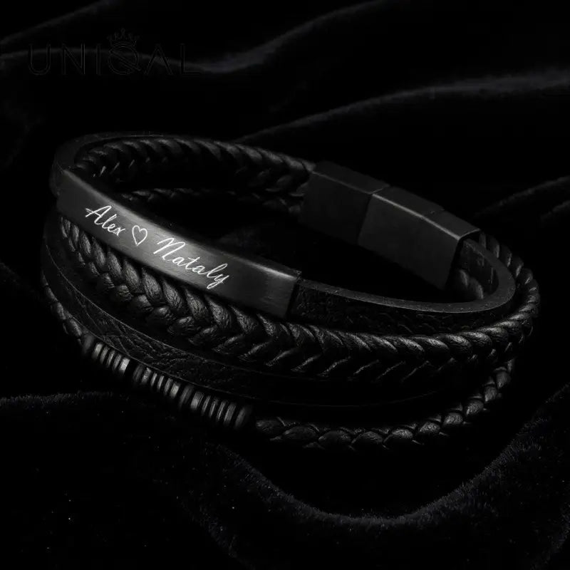 BLACK SHAPE - Armband