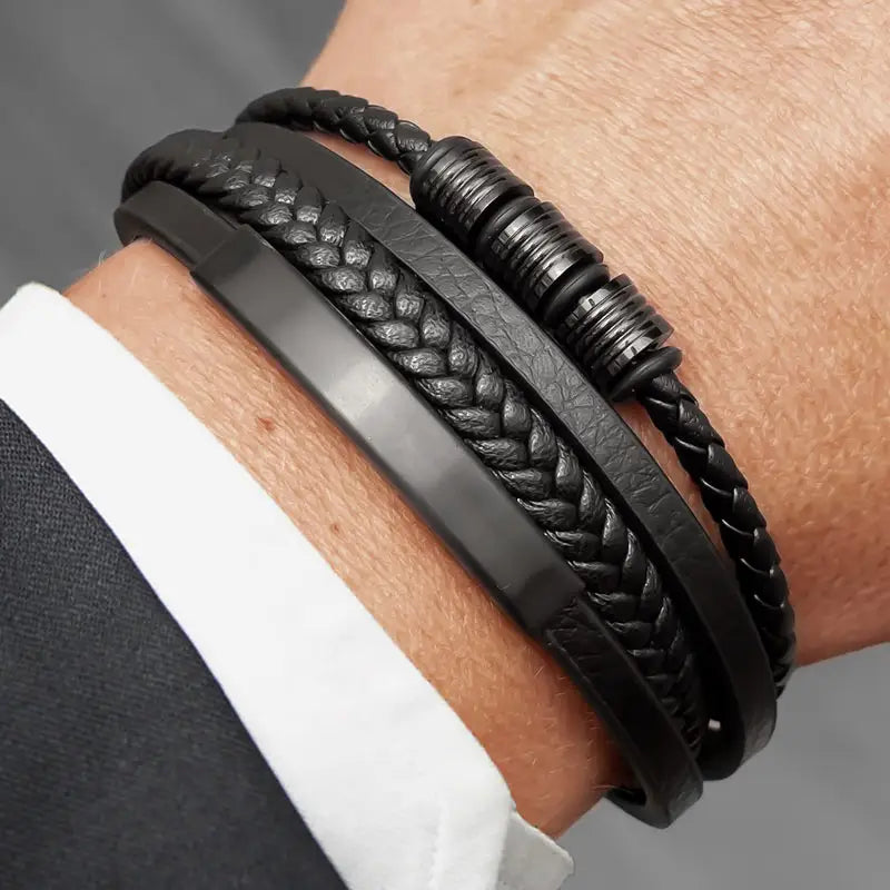 BLACK SHAPE - Armband