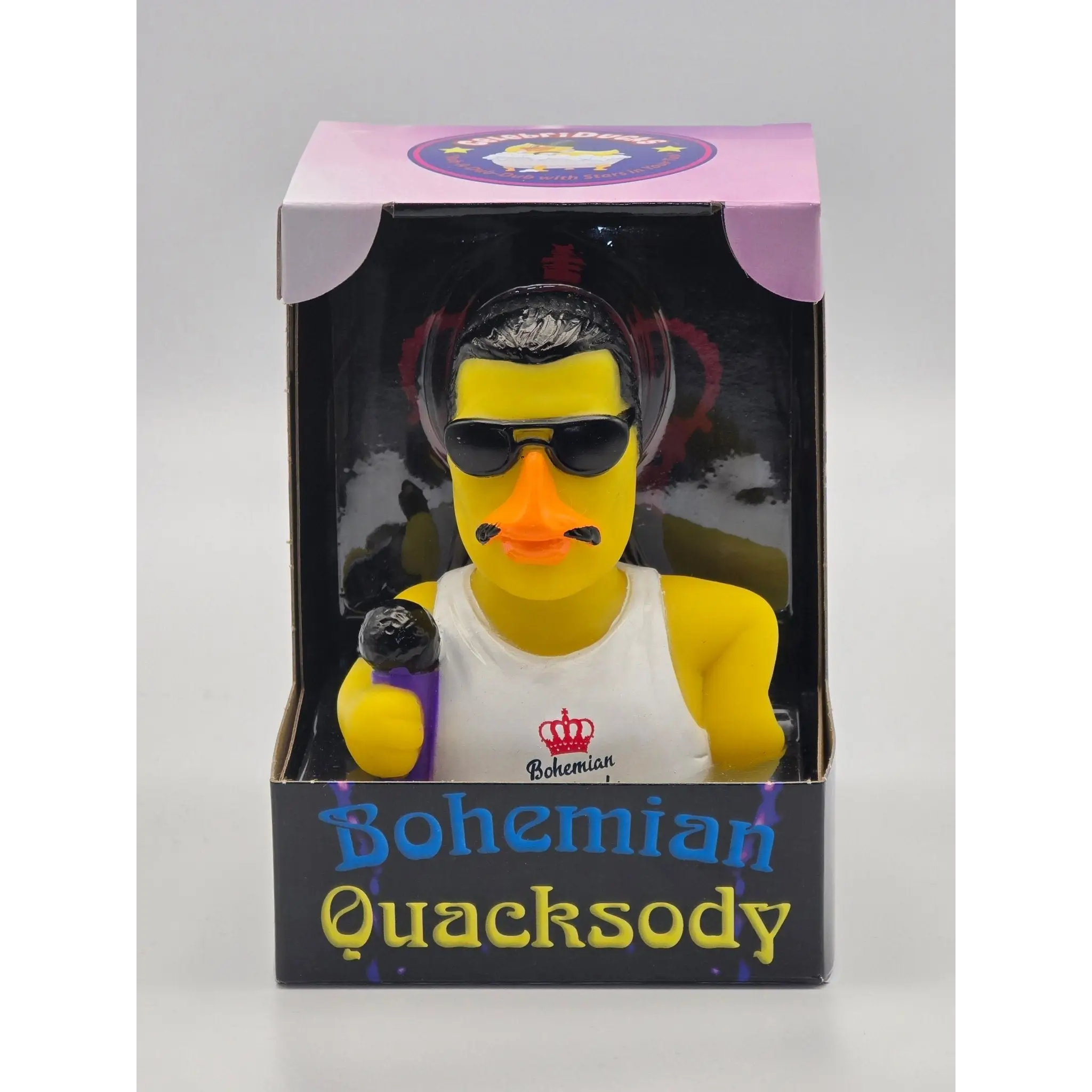 Bohemian Quacksody Parodie/Freddy • Gummiente • offizielles Produkt von CelebriDucks