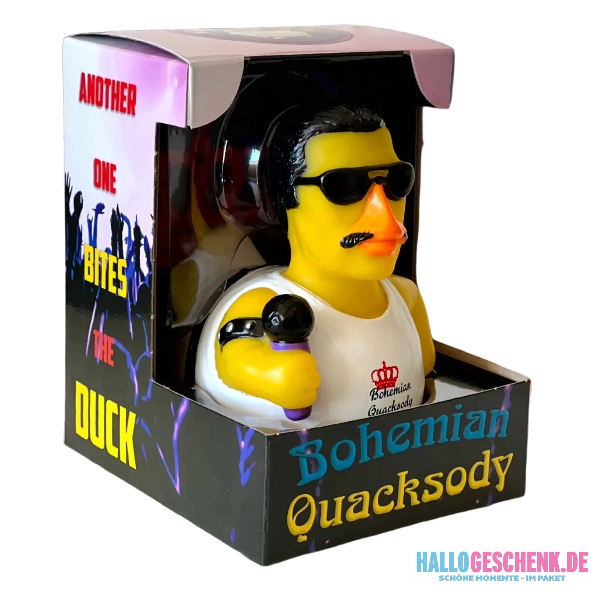 Bohemian Quacksody Parodie/Freddy • Gummiente • offizielles Produkt von CelebriDucks