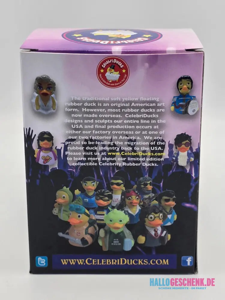 Bohemian Quacksody Parodie/Freddy • Gummiente • offizielles Produkt von CelebriDucks