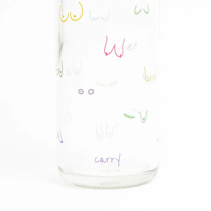BOOBIES 0,7 l Glasflasche
