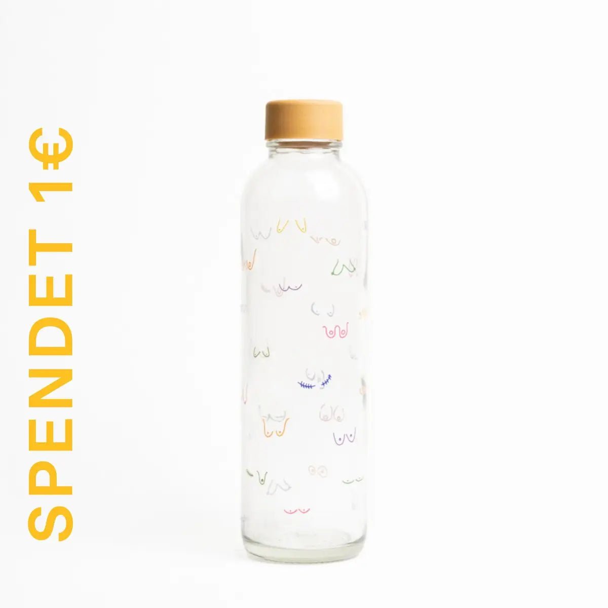 BOOBIES 0,7 l Glasflasche