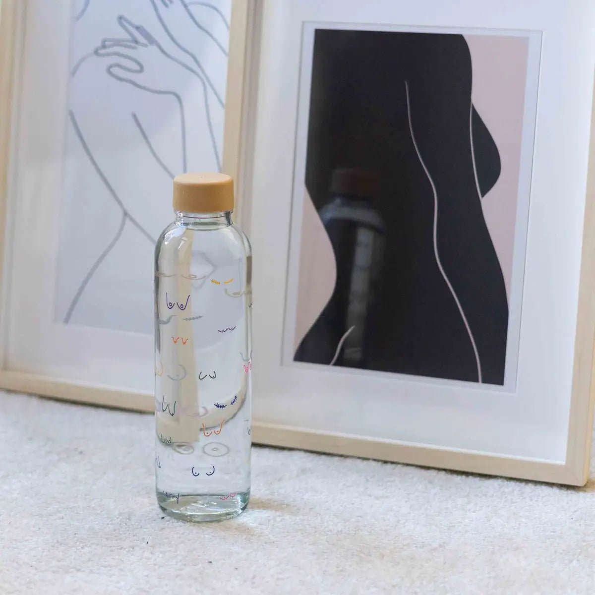 BOOBIES 0,7 l Glasflasche