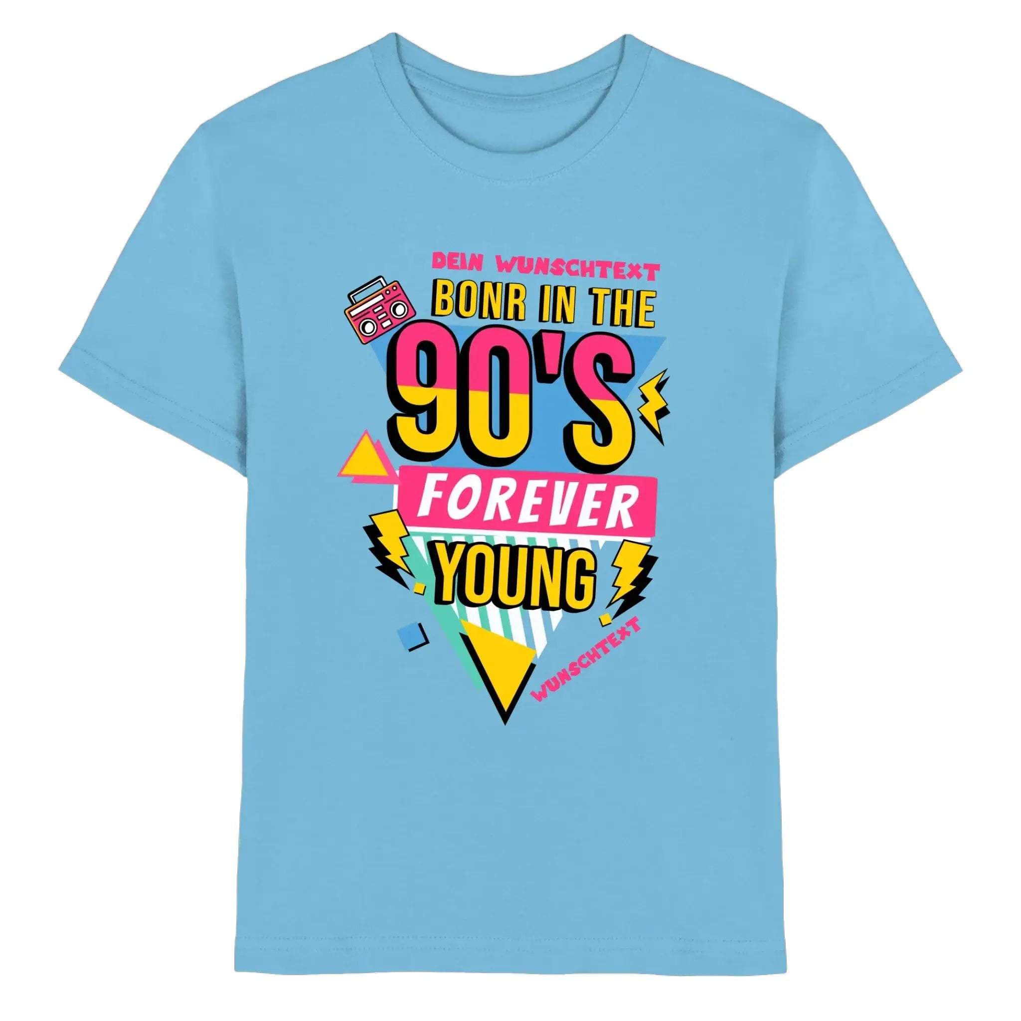 Born in the 90s • mehrere Artikel • ’Statement-Collection’ • Wunschtext • Mein Motiv • Retro - Premium Kinder T-Shirt