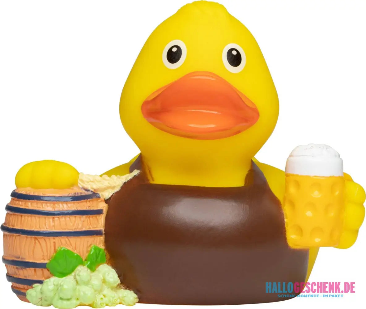 Brauerei • Bier • Brauer • Quietsche-Ente / Badeente