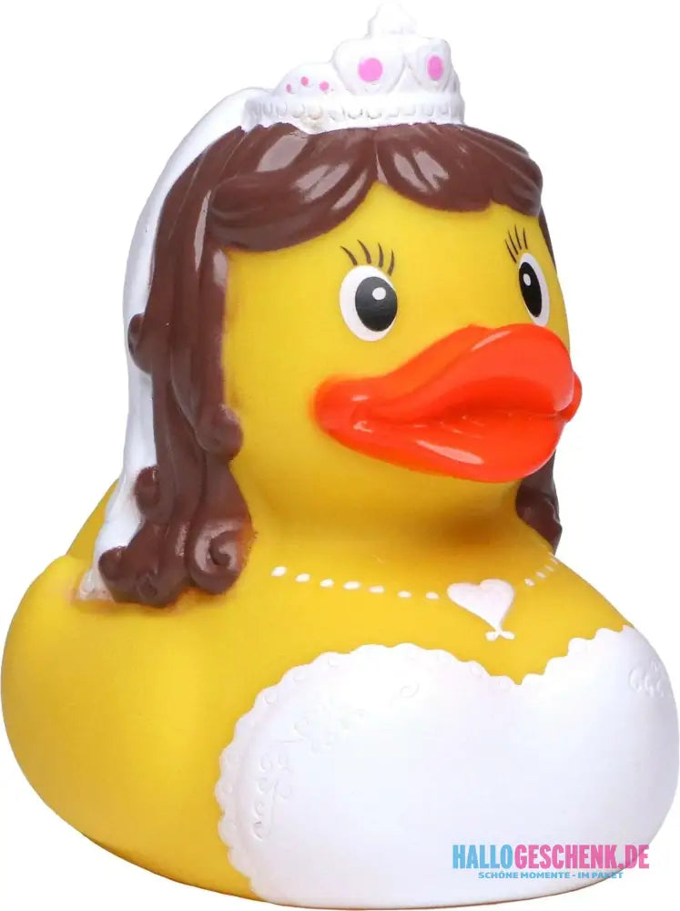 Brautpaar Ehepaar Hochzeit • Quietsche-Ente / Badeente Set