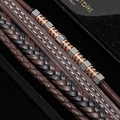 BROWN BRICS - Armband