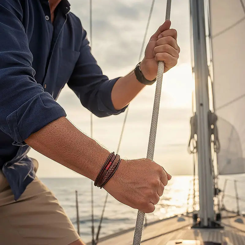 BROWN SHADOW - Armband