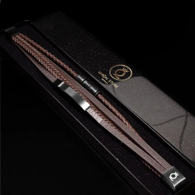 BROWN SHAPE - Armband