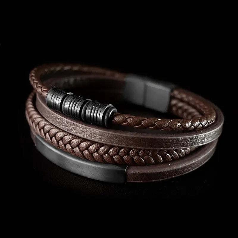 BROWN SHAPE - Armband