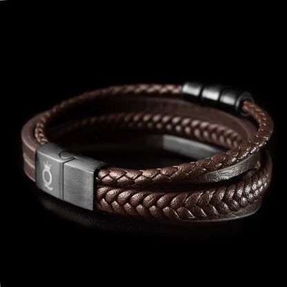 BROWN SHAPE - Armband