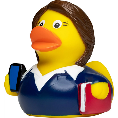 Businesswoman • Quietsche-Ente / Badeente