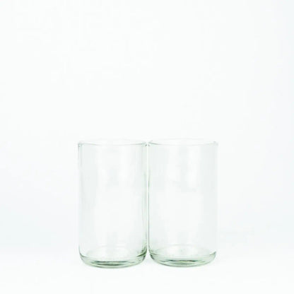 CARRY GLASS 300 ml Trinkglas 2er Set - UPCYCLING