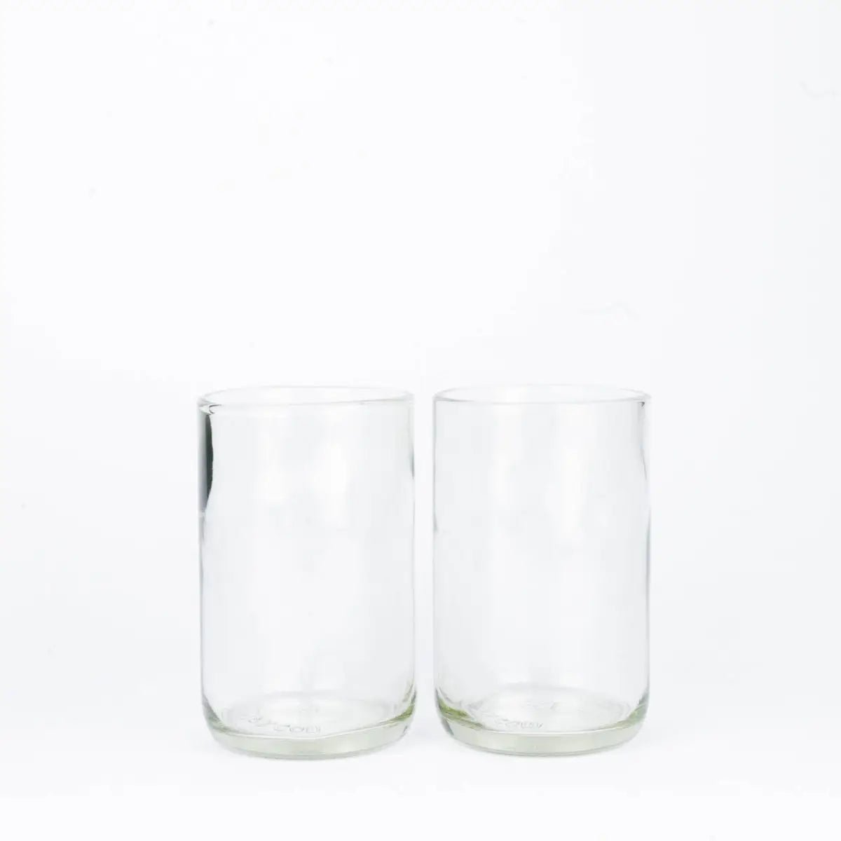 CARRY GLASS 400 ml Trinkglas 2er Set - UPCYCLING