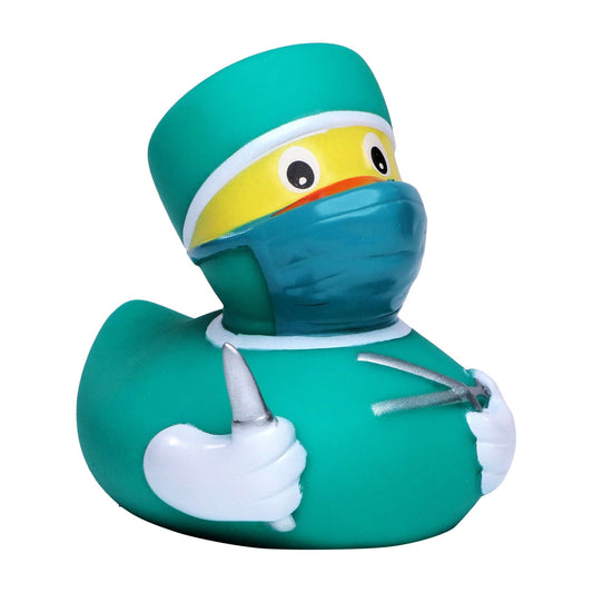 Chirurg/in /OP / Krankenhaus Quietsche-Ente / Badeente - HalloGeschenk.de #geschenkideen# #personalisiert# #geschenk#