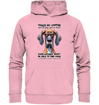 Coffee - Dog • Kaffee • Hund • Unisex Premium Hoodie XS - 5XL aus Bio - Baumwolle für Damen & Herren • Exklusivdesign • personalisiert - HalloGeschenk.de