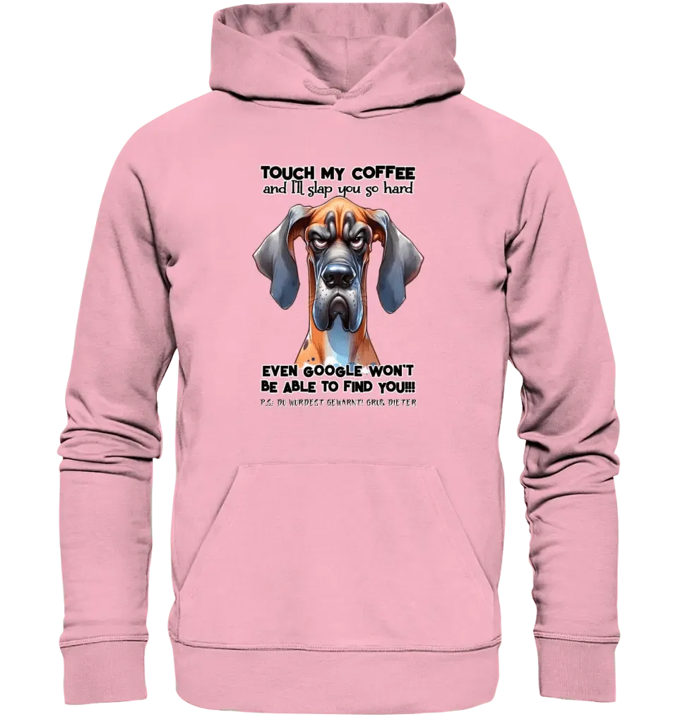 Coffee - Dog • Kaffee • Hund • Unisex Premium Hoodie XS - 5XL aus Bio - Baumwolle für Damen & Herren • Exklusivdesign • personalisiert - HalloGeschenk.de