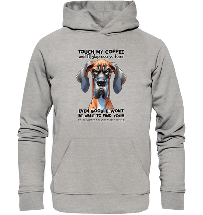 Coffee - Dog • Kaffee • Hund • Unisex Premium Hoodie XS - 5XL aus Bio - Baumwolle für Damen & Herren • Exklusivdesign • personalisiert - HalloGeschenk.de