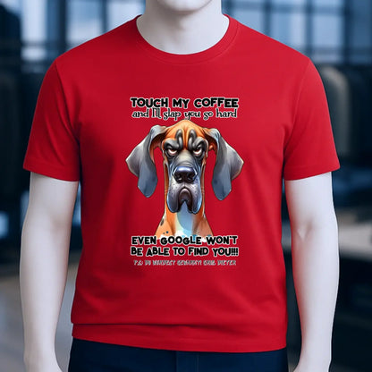 Coffee-Dog • Kaffee • Hund • Unisex Premium T-Shirt XS-5XL aus Bio-Baumwolle für Damen & Herren • Exklusivdesign • personalisiert