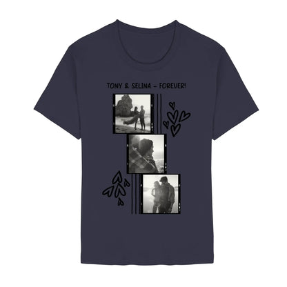 Create Your Own Photo Design 1 • 4er Foto-Collage – Personalized Color Accent Mug 11 oz - Unisex Staple T-Shirt | Bella