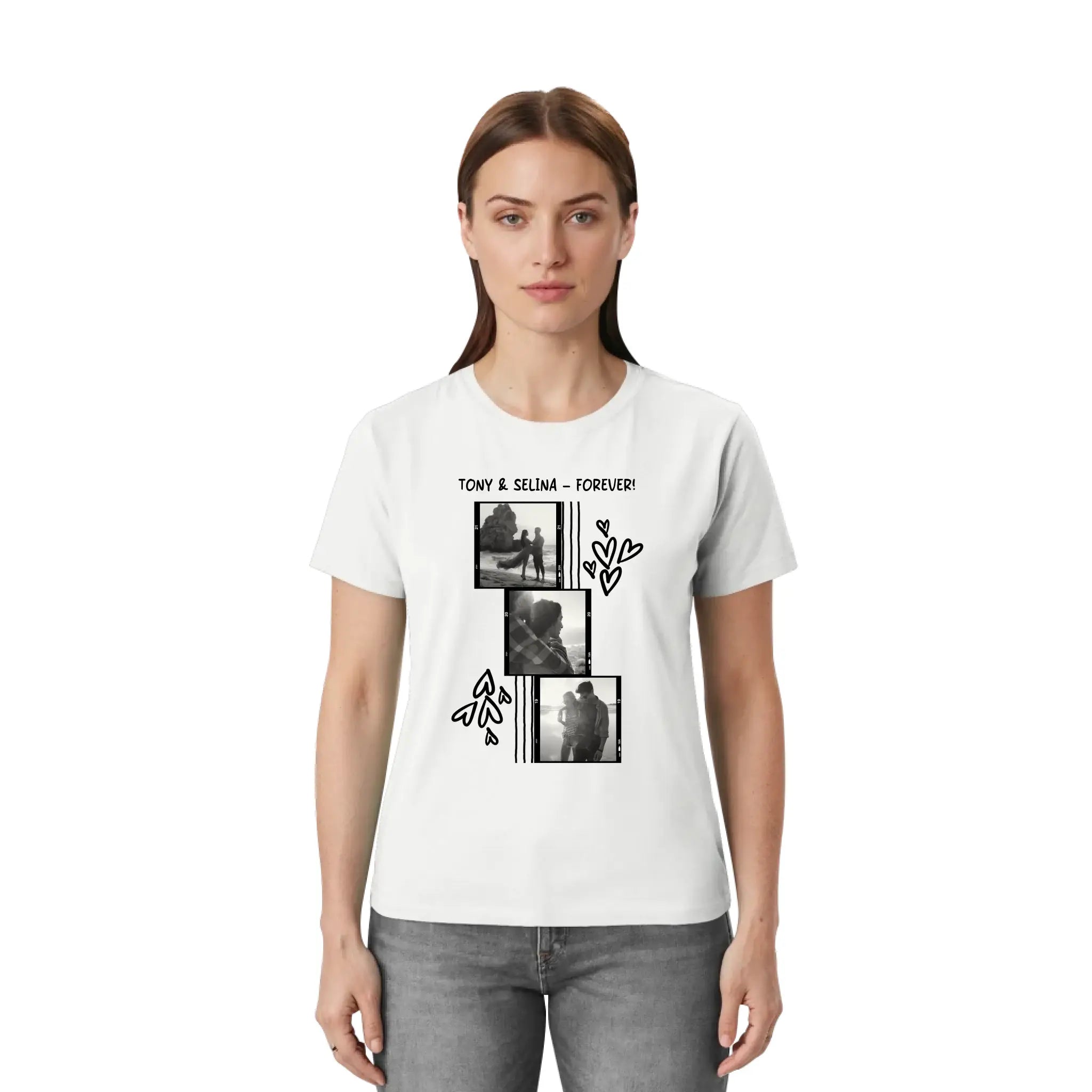 Create Your Own Photo Design 1 • 4er Foto-Collage – Personalized Color Accent Mug 11 oz - personalized Mugs (US/UK/EU)