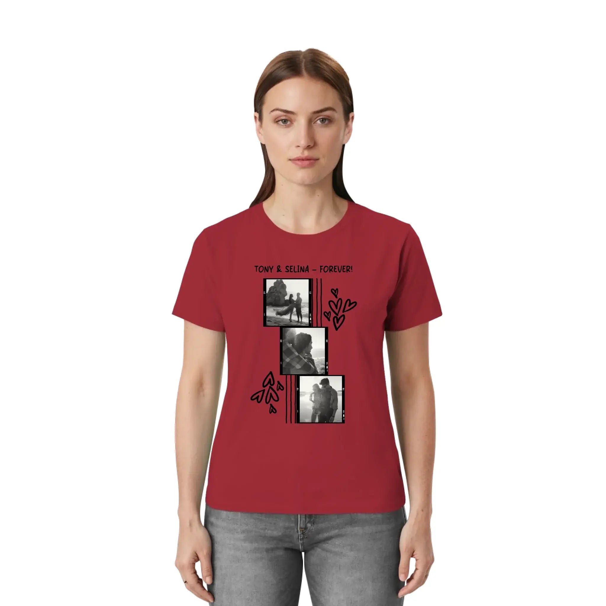 Create Your Own Photo Design 1 • 4er Foto-Collage – Personalized Color Accent Mug 11 oz - personalized Mugs (US/UK/EU)