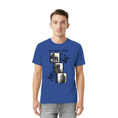 Create Your Own Photo Design 1 • 4er Foto-Collage – Personalized Unisex T-Shirt | Bella + Canvas 3001 - personalized