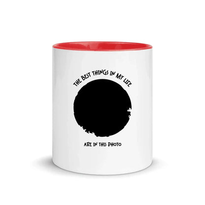 Create Your Own Photo Design 2 • Splash – Personalized Unisex T-Shirt | Bella + Canvas 3001 - White Ceramic Mug with