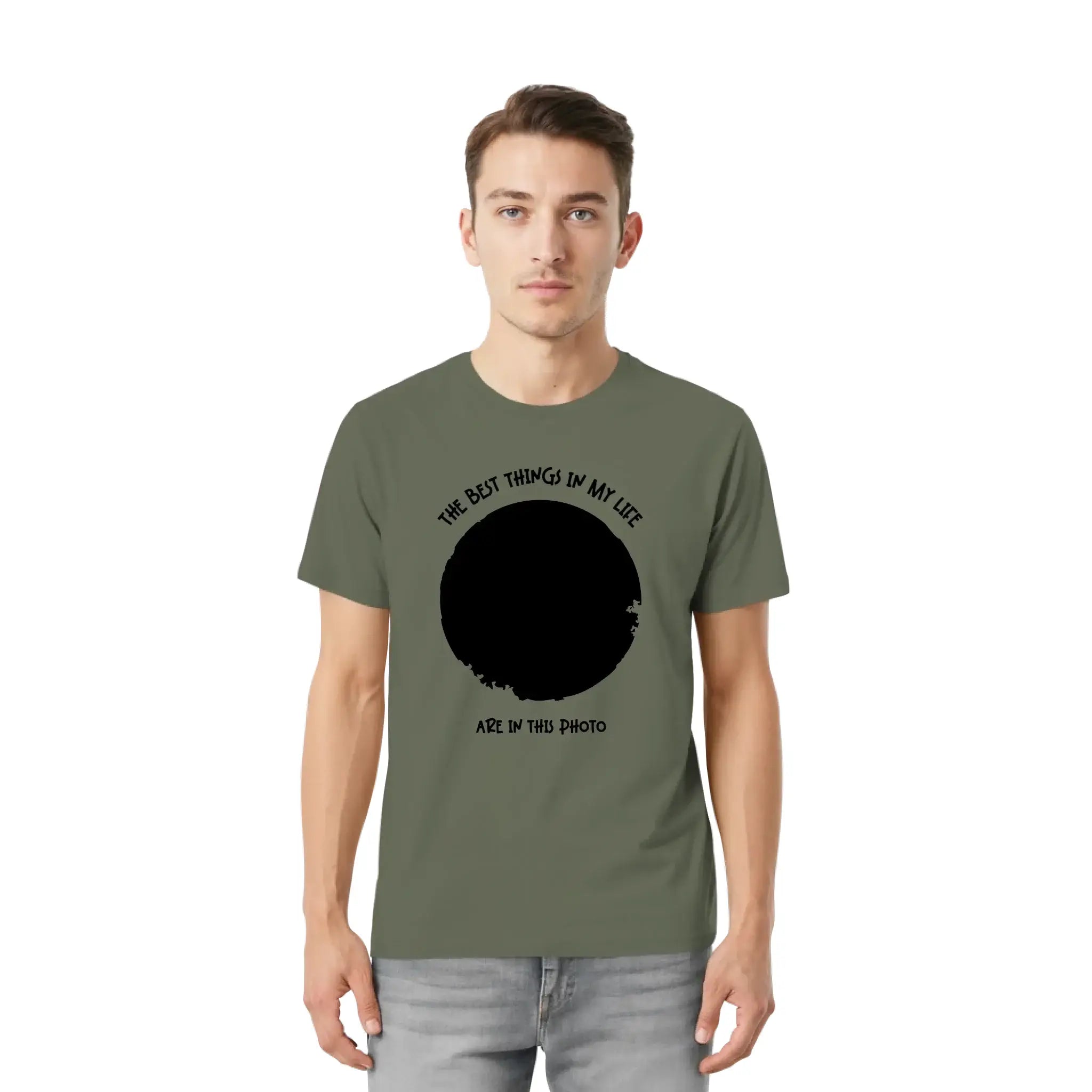 Create Your Own Photo Design 2 • Splash – Personalized Unisex T-Shirt | Bella + Canvas 3001 - personalized T-Shirts