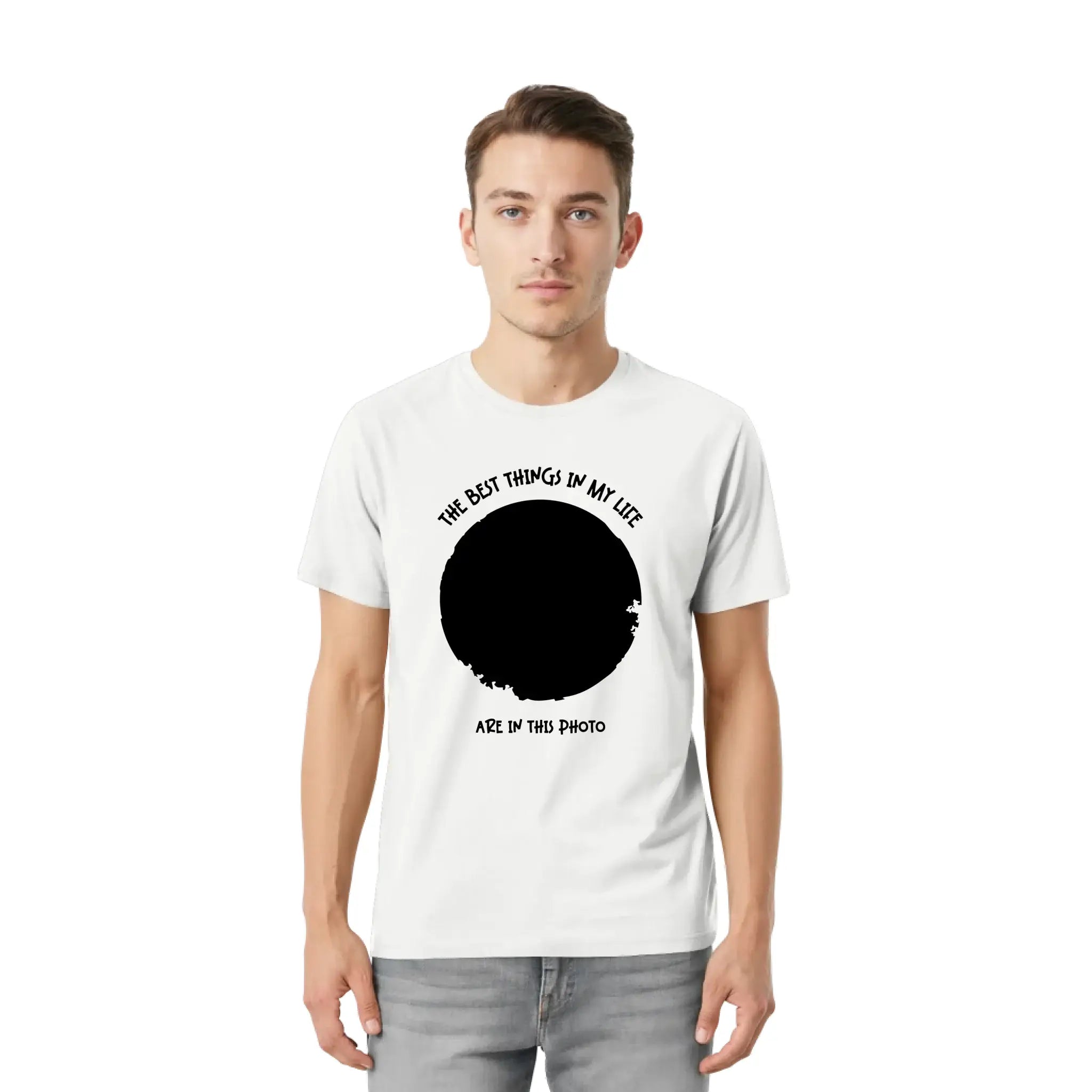 Create Your Own Photo Design 2 • Splash – Personalized Unisex T-Shirt | Bella + Canvas 3001 - personalized T-Shirts