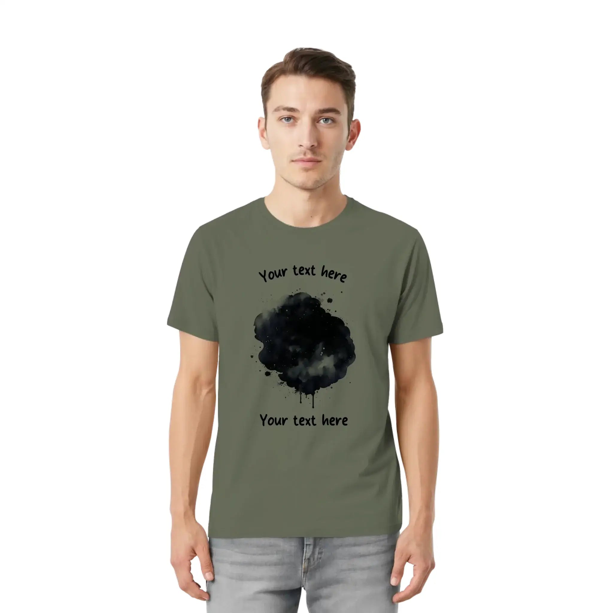 Create Your Own Photo Design 3 • Splash – Personalized Unisex T-Shirt | Bella + Canvas 3001 - personalized T-Shirts