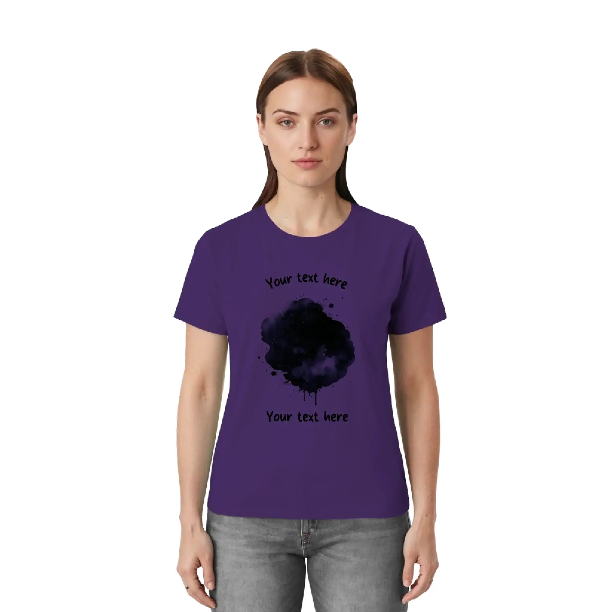 Create Your Own Photo Design 3 • Splash – Personalized Unisex T-Shirt | Bella + Canvas 3001 - personalized T-Shirts