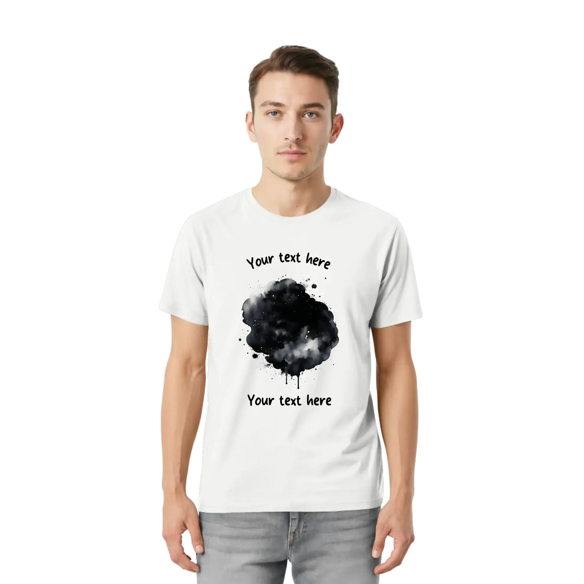 Create Your Own Photo Design 3 • Splash – Personalized Unisex T-Shirt | Bella + Canvas 3001 - personalized T-Shirts