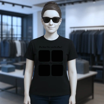 Create Your Own Photo Design 4 • Collage – Personalized Unisex T-Shirt | Bella + Canvas 3001 - personalized T-Shirts