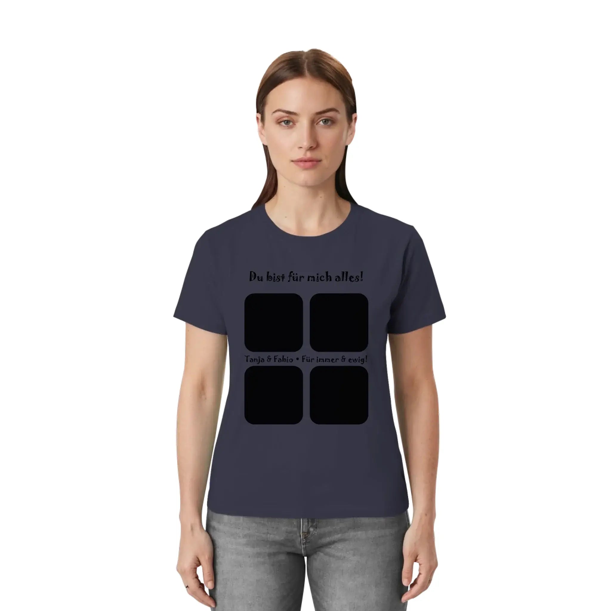 Create Your Own Photo Design 4 • Collage – Personalized Unisex T-Shirt | Bella + Canvas 3001 - personalized T-Shirts