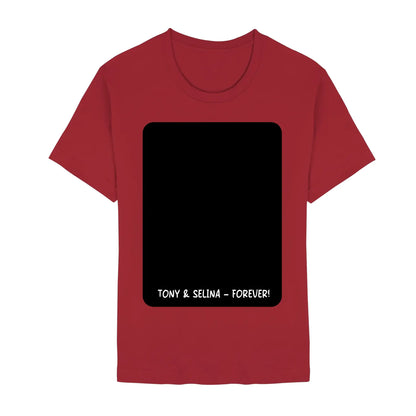 Create Your Own Photo Design 7 – Personalized Unisex T-Shirt | Bella + Canvas 3001 - Staple | Red / 2XL - personalized