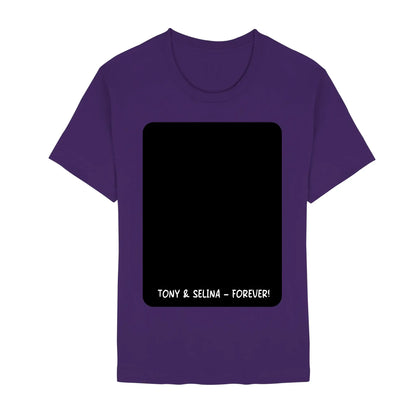 Create Your Own Photo Design 7 – Personalized Unisex T-Shirt | Bella + Canvas 3001 - Staple | Team Purple / 2XL