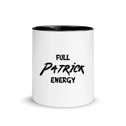 Custom Statement Text • 11 Styles • Personalized Color Accent Mug – oz - personalized Mugs (US/UK/EU)