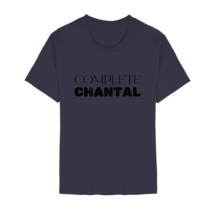 Custom Statement Text • 11 Styles • Personalized Unisex T-Shirt | Bella + Canvas 3001 - Staple | Navy / 2XL