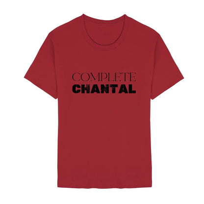 Custom Statement Text • 11 Styles • Personalized Unisex T-Shirt | Bella + Canvas 3001 - Staple | Red / 2XL