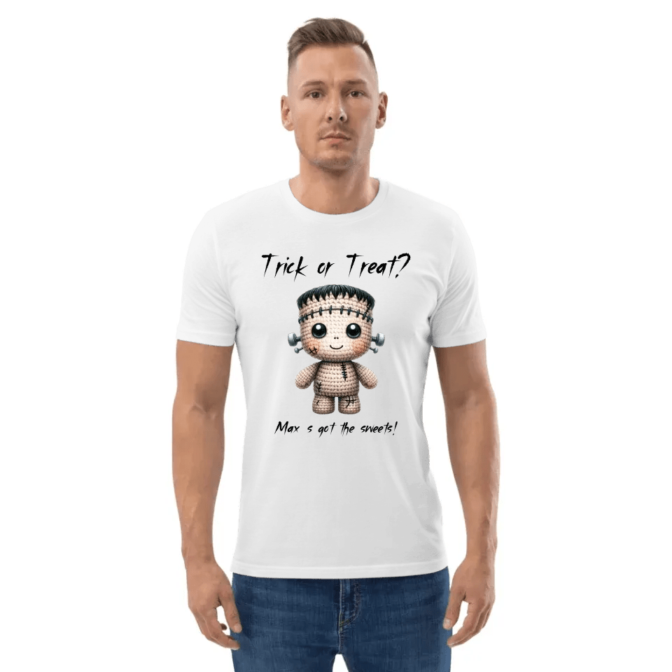 Cute Halloween • Choose from 20 Designs – Add Your Own Text • Unisex Organic Cotton T-Shirt | Stanley/Stella for U.S. customers von HalloGeschenk.de