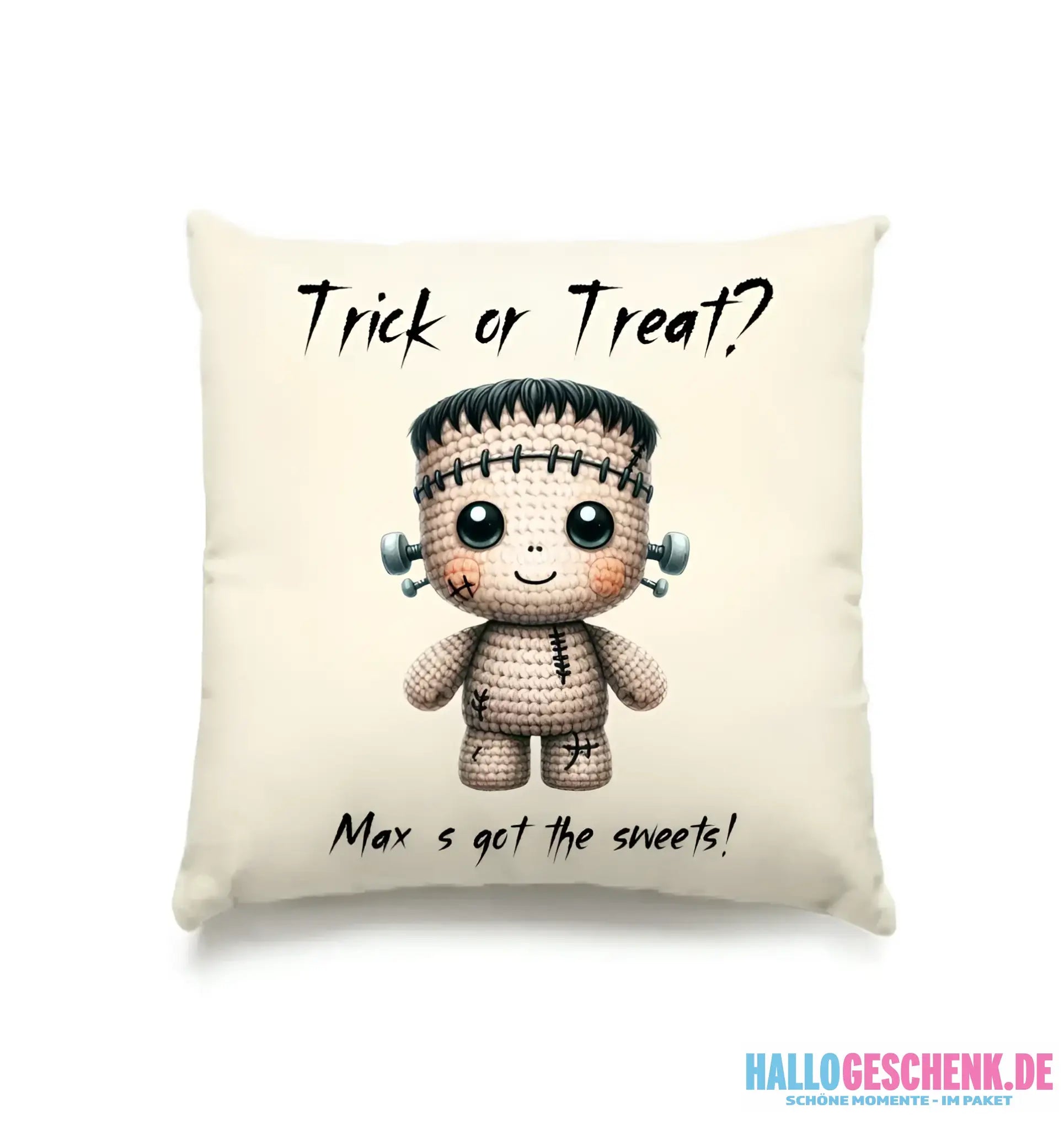 Cute Halloween • Wähle aus 20 Designs + Text • Kissen 40x40 cm • personalisiert