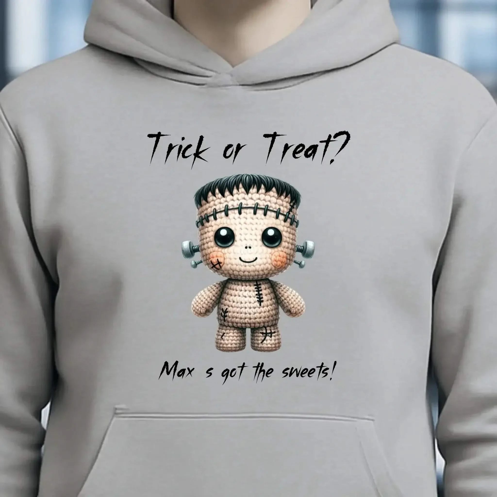 Cute Halloween • Wähle aus 20 Designs + Text • Unisex Premium Hoodie XS-5XL aus Bio-Baumwolle für Damen & Herren • Exklusivdesign • personalisiert