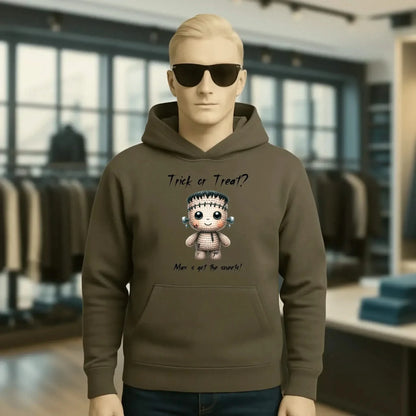 Cute Halloween • Wähle aus 20 Designs + Text • Unisex Premium Hoodie XS-5XL aus Bio-Baumwolle für Damen & Herren • Exklusivdesign • personalisiert