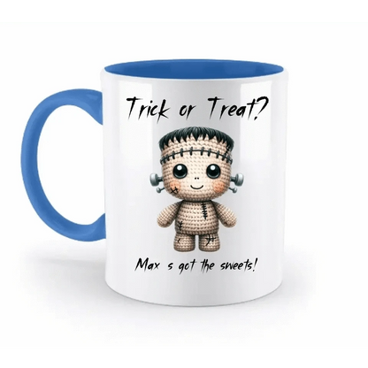 Cute Halloween • Wähle aus 20 Designs + Text • zweifarbige Tasse • Exklusivdesign • personalisiert