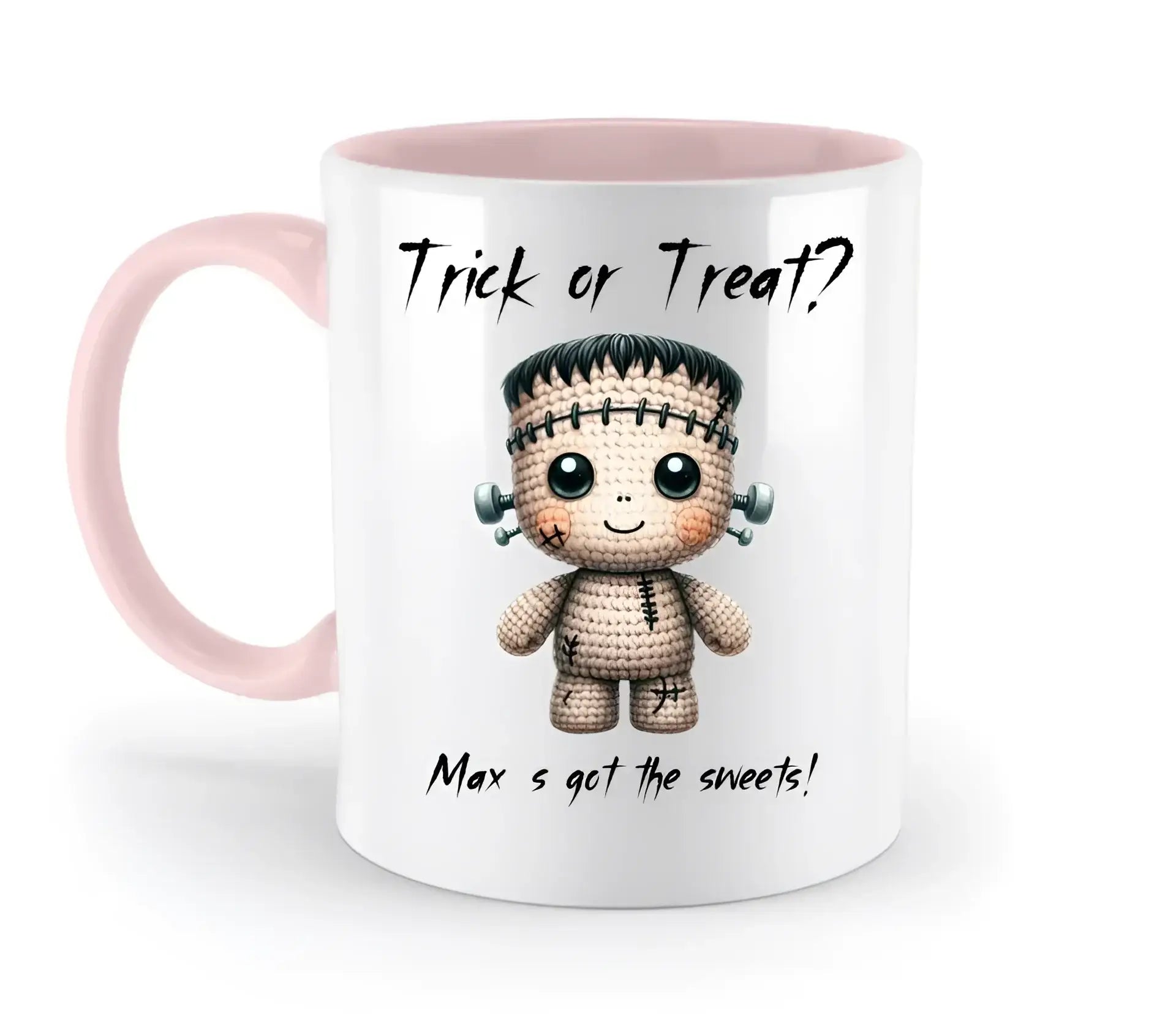 Cute Halloween • Wähle aus 20 Designs + Text • zweifarbige Tasse • Exklusivdesign • personalisiert